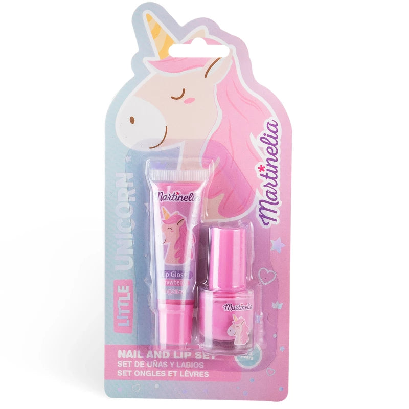 Martinelia Little Unicorn Nail & Lip set