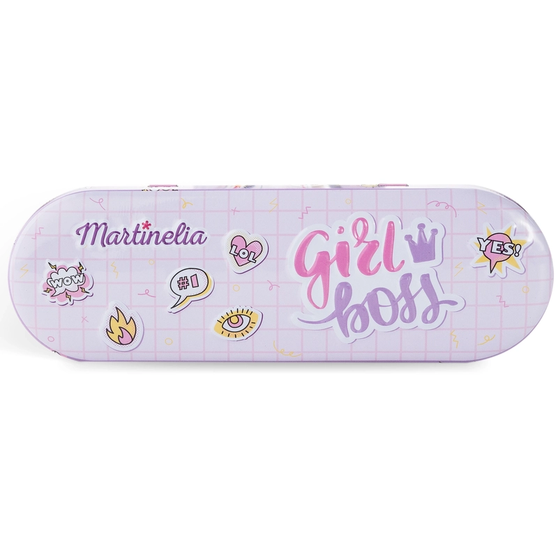 Martinelia Super Girl Nail Polish & Stickers Tin Box