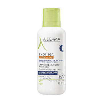 Image of A-DERMA Exomega CONTROL Emollient Night Cream 400ml