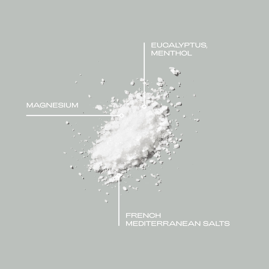 Bodyologist Calming Crystals Relaxing Foot & Bath Salt 250gr. - billede 2