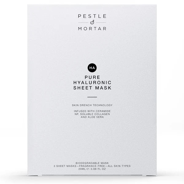 PESTLE & MORTAR Pure Hyaluronic Sheet Mask 20 ml