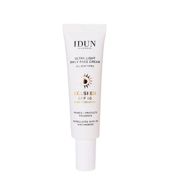 Image of IDUN Minerals Ansigtscreme Solsken SPF 50 30 ml