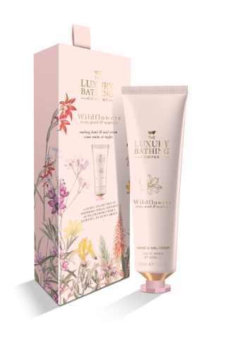 The Luxury Bathing Company Wildflowers Hand & Nail Cream 100ml