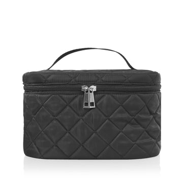 Image of Gillian Jones Toilettaske Stu Box Quilt Black