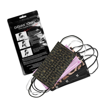 Image of Gillian Jones Ass. Fashion Masks 10 stk.