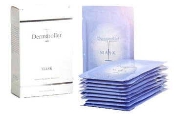 Image of Dermaroller Intensive Hyaluronic Moisturizer Mask 10 stk