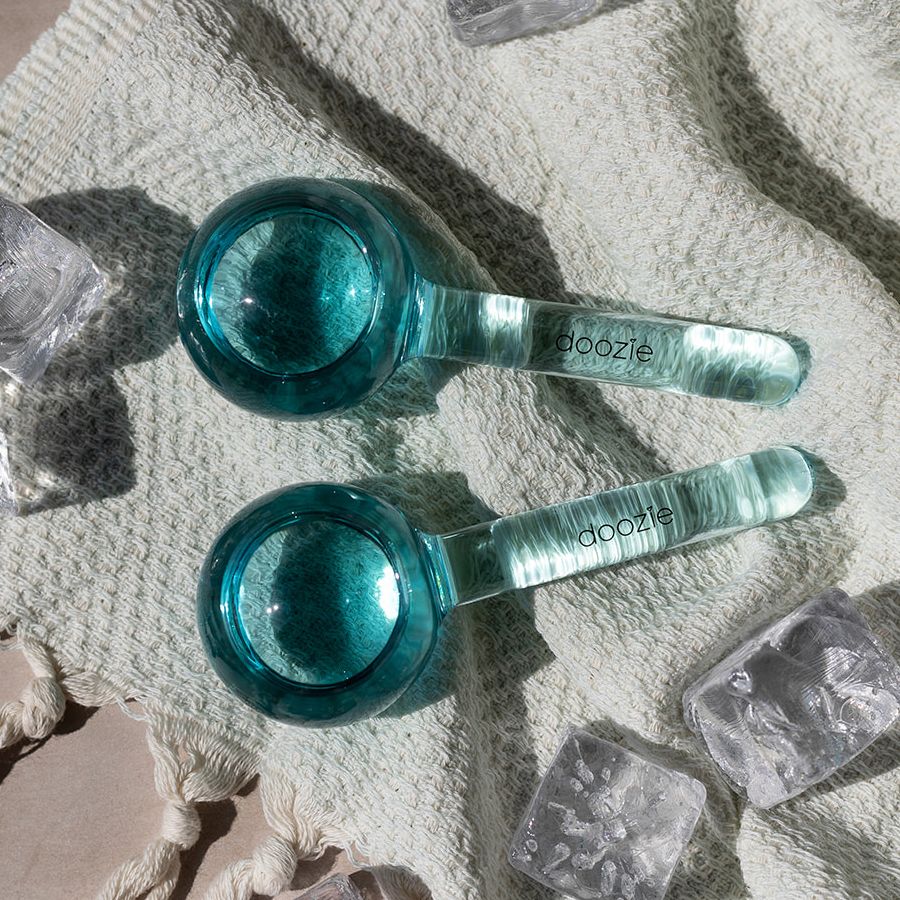 Doozie Facial Ice Globes Light Blue