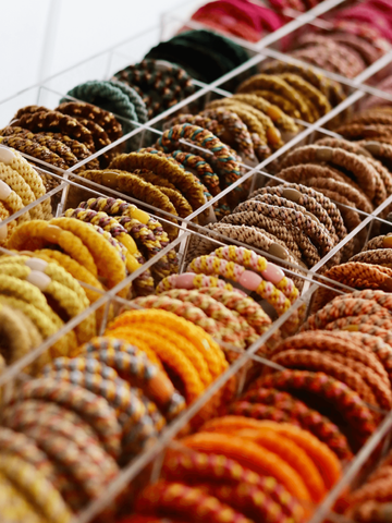 Image of By Stær lykkepose med 6stk. assorterede hårelastikker.