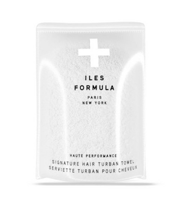 Image of Iles Formula Signature Hair Turban Towel White