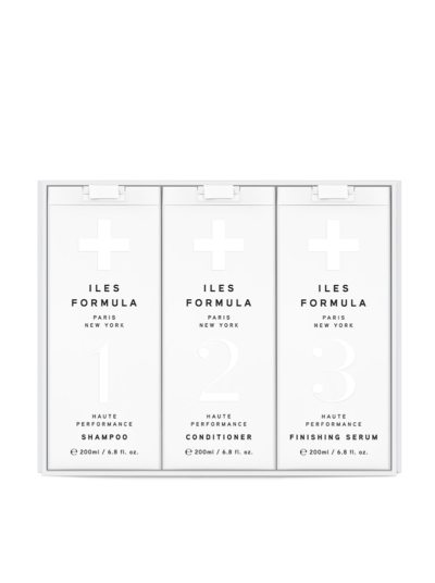 Iles Formula Signature Collection: Shampoo + Conditioner + Finishing Serum