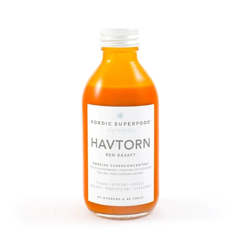 Nordic Superfood Råsaft Koncentrat Havtorn 195ml