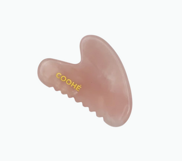 Image of Coohé Gua Sha Beauty Tool Rosa Quartz