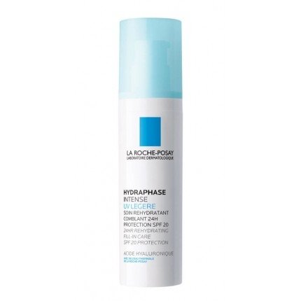 La Roche-Posay HYDRAPHASE UV INTENSE LEGERE beskyttende fugtighedscreme Flakon m/ pumpe 50 ml