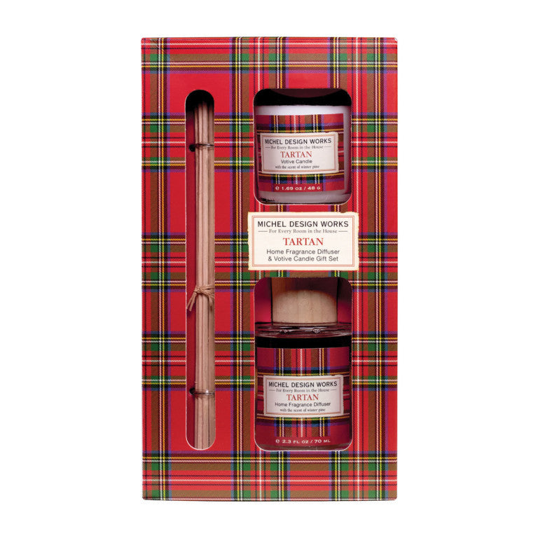 Michel Design Duftpinde- og lys - Tartan