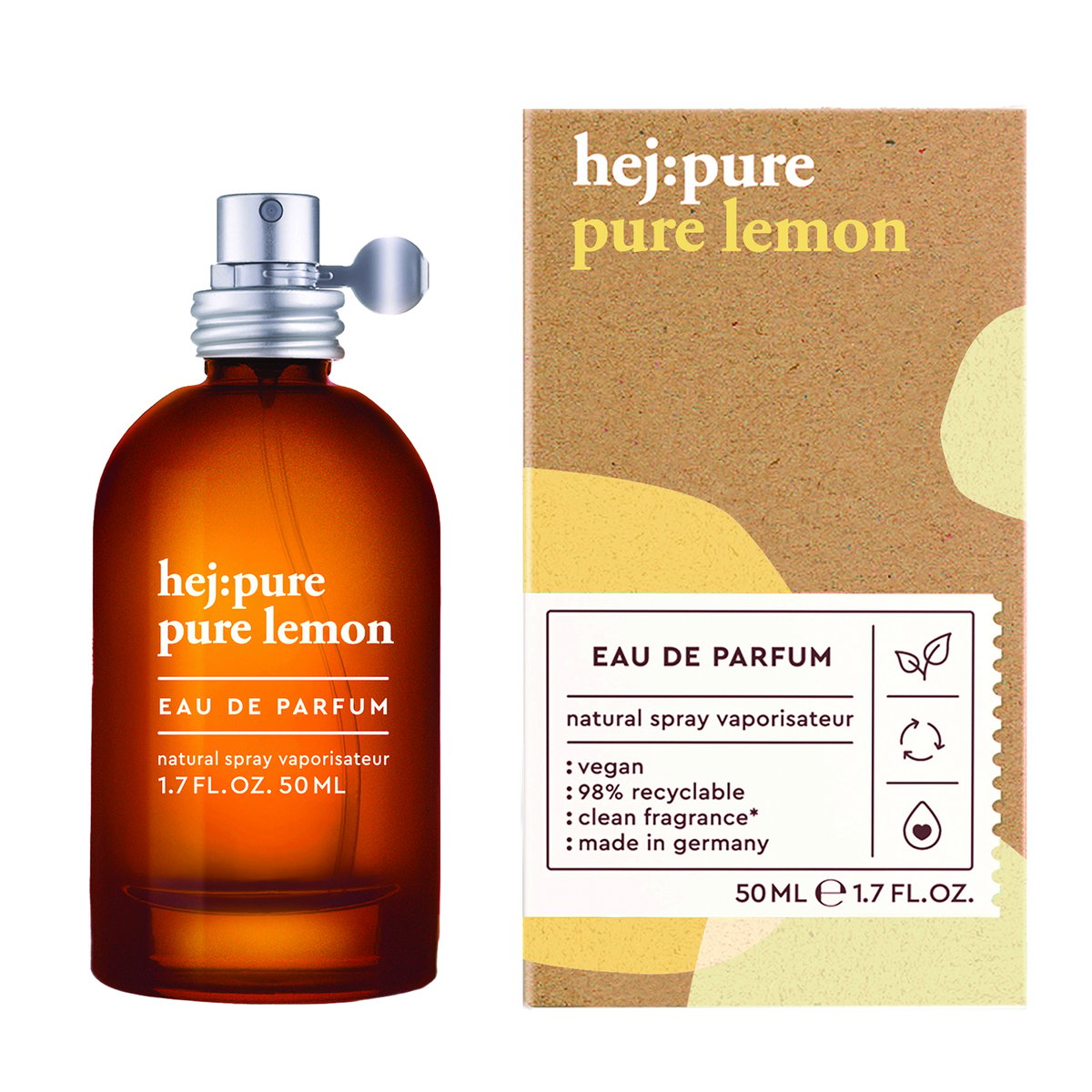 hej:pure Pure Lemon 50 ml EDP