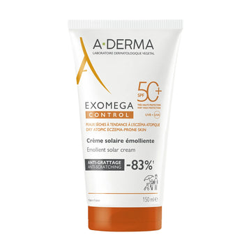 Image of A-DERMA Exomega CONTROL Emollient Solar Cream SPF50+ 150ml