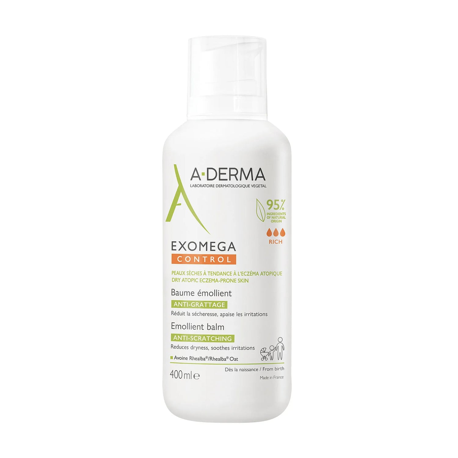 A-DERMA Exomega CONTROL Balm 400ml