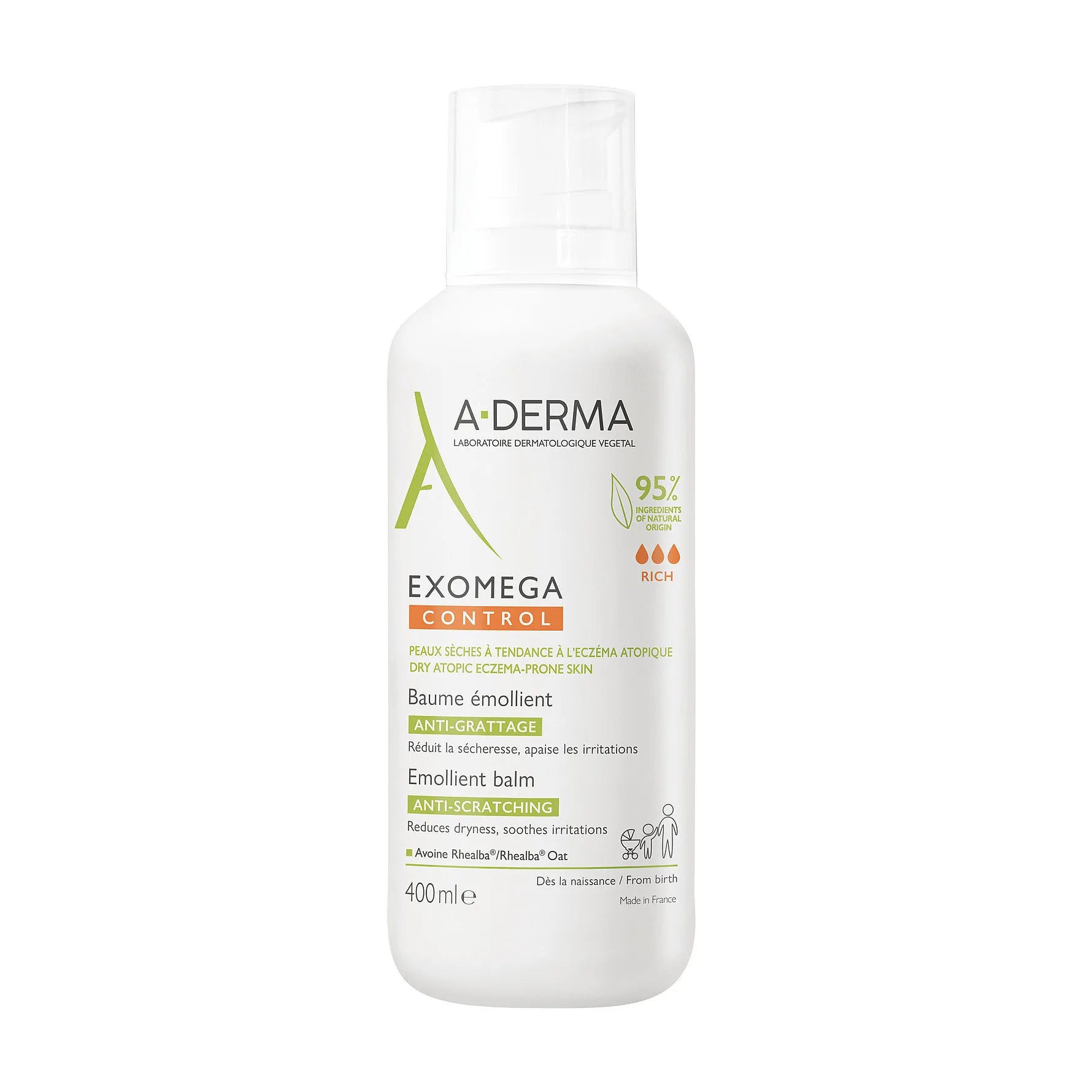 A-DERMA Exomega CONTROL Balm 400ml
