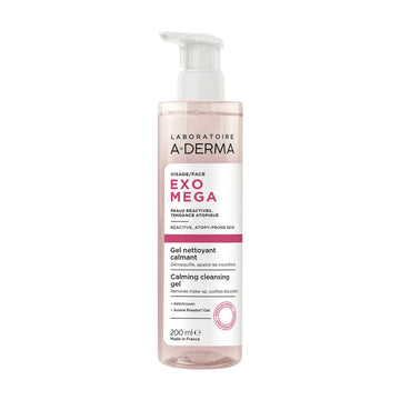 Image of A-DERMA Exomega Face Calming Cleansing Gel 200ml