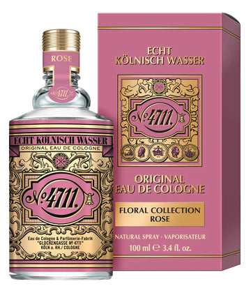 Image of 4711 Original Eau De Cologne Floral Collection Rose 100ml