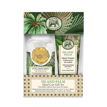 Image of Michel Gavesæt Island Palm Skumsæbe &amp; Håndcreme