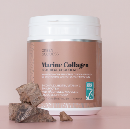 Green Goddess Marine Collagen Beautiful Chocolate 250 gram