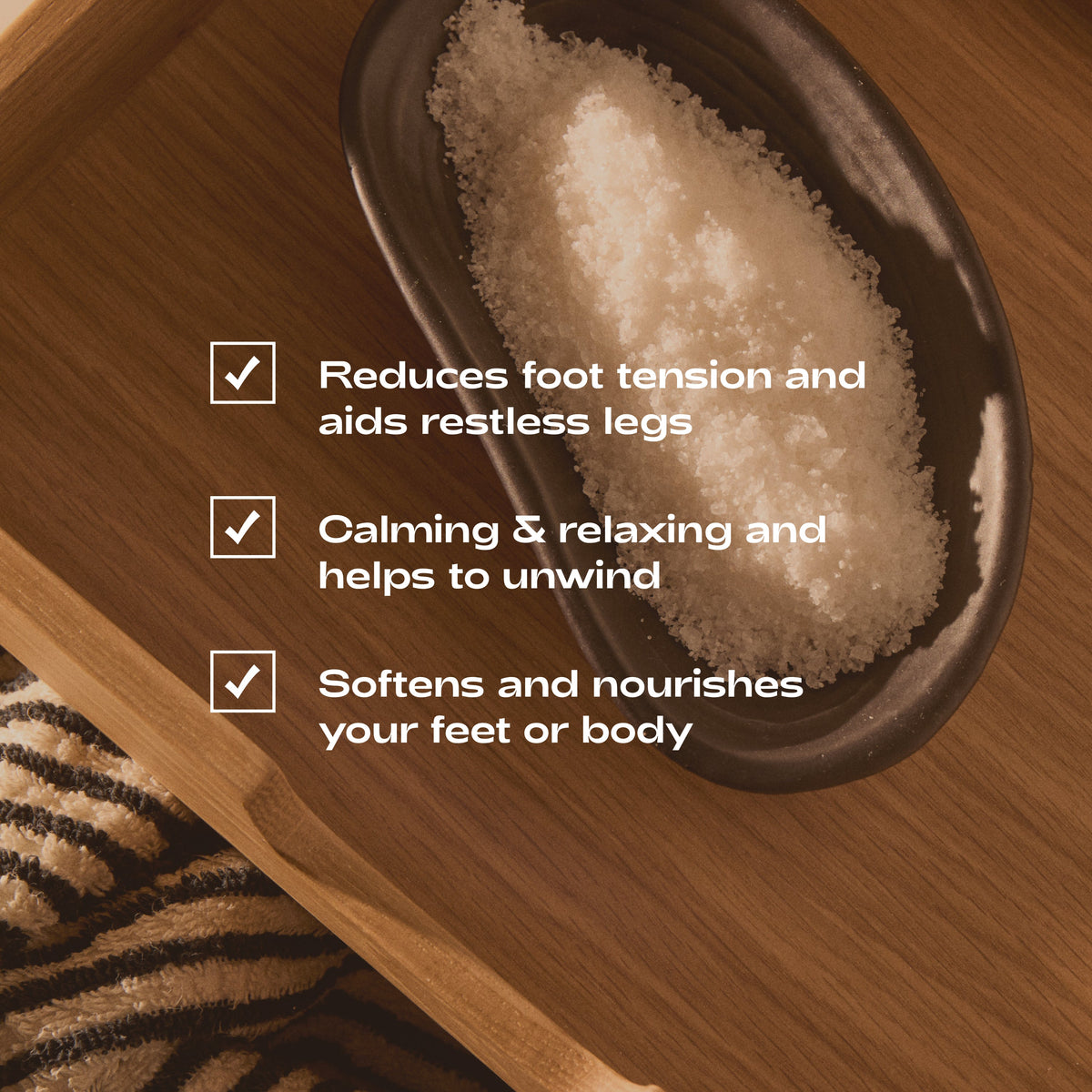 Bodyologist Calming Crystals Relaxing Foot &amp; Bath Salt 250gr. - billede 3