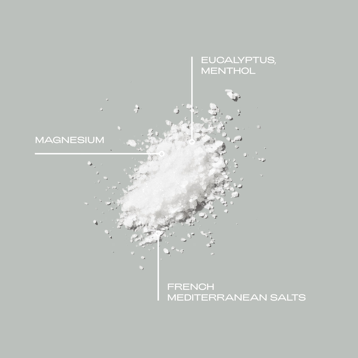 Bodyologist Calming Crystals Relaxing Foot &amp; Bath Salt 250gr. - billede 2