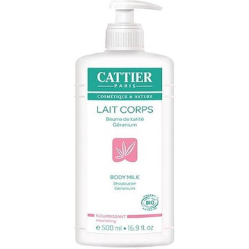 Image of Cattier Body Lotion Sheabutter og Geranium 500 ml