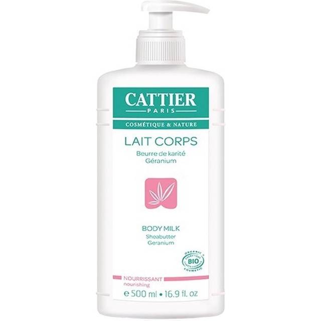 Cattier Body Lotion Sheabutter og Geranium 500 ml