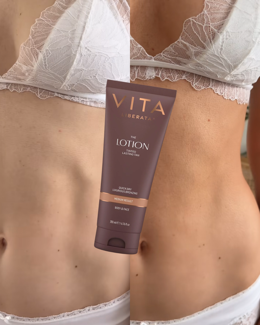 Vita Liberata Tinted Gradual Tanning Lotion Medium – Gradvis selvbruner med guidefarve200ml