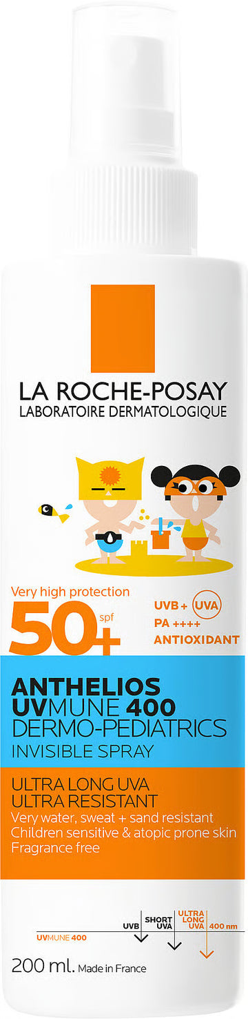 Image of La Roche-Posay Anthelios Uvmune 400 Kids Invisible Spray SPF50