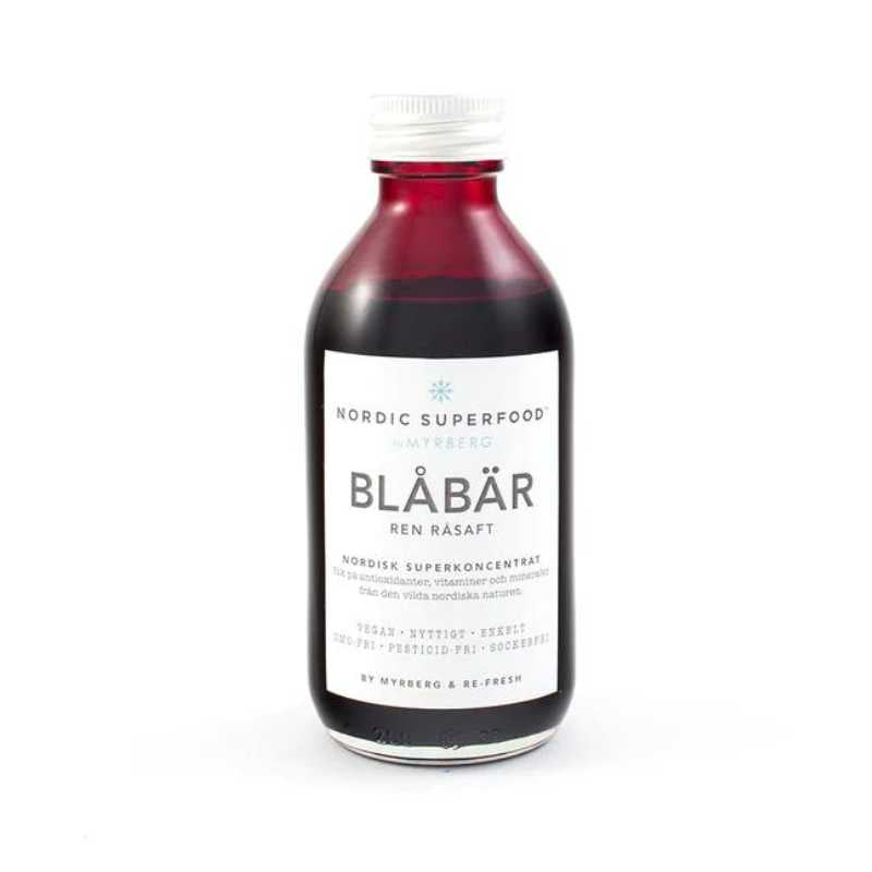 Nordic Superfood Blåbær 195 ml