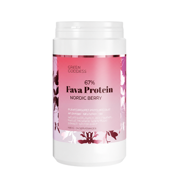 Image of Green Goddess Fava Protein Nordic Berry 480g