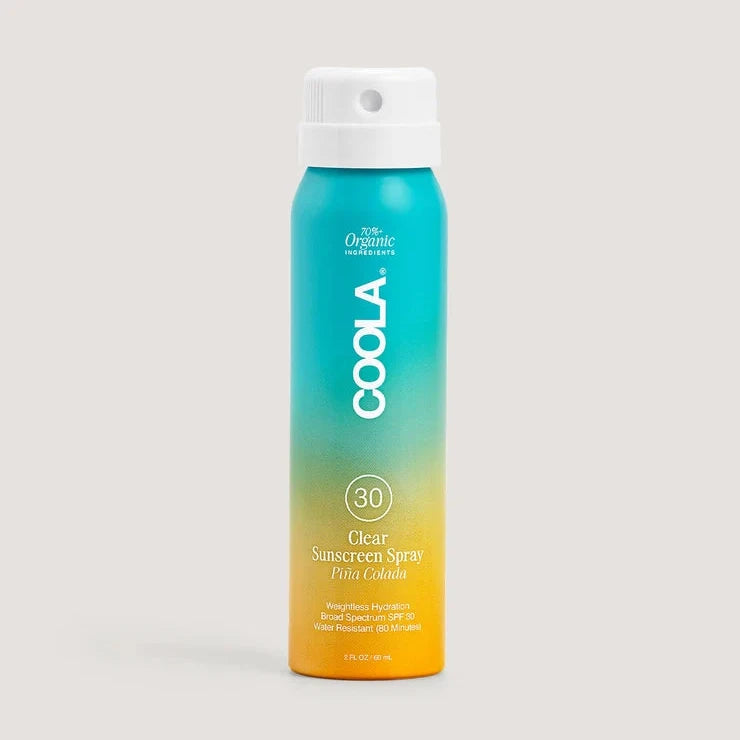 COOLA Clear Sunscreen Spray Piña Colada SPF30 177ml