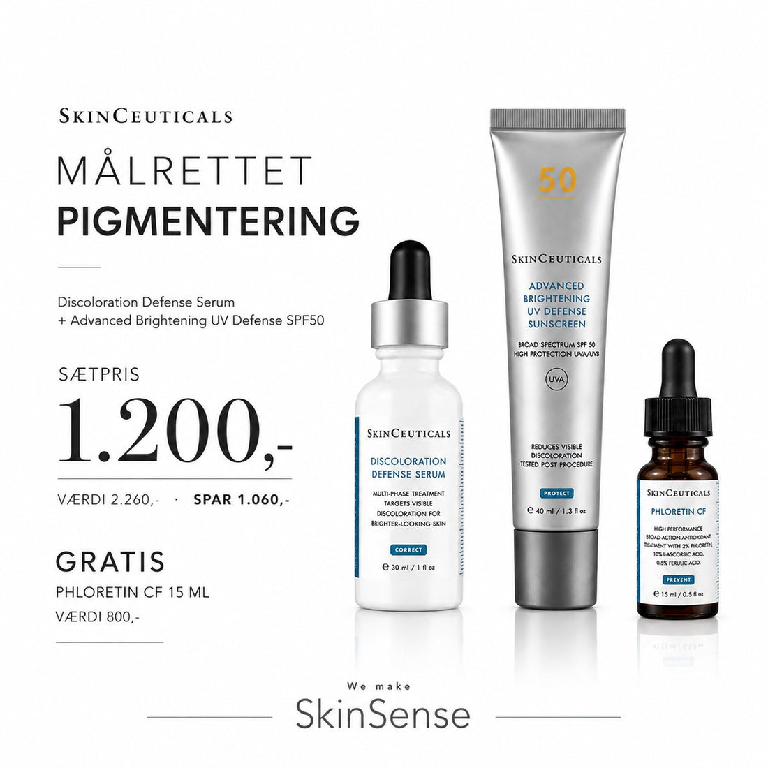 SkinCeuticals Pigment Kit – mod pigmentering &amp; mørke pletter