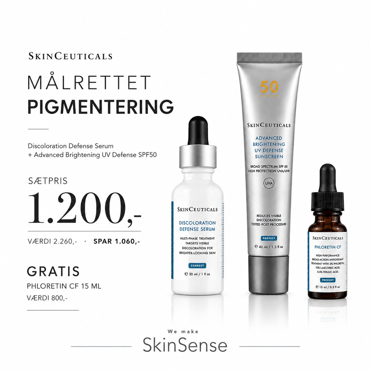 SkinCeuticals Pigment Kit – mod pigmentering &amp; mørke pletter