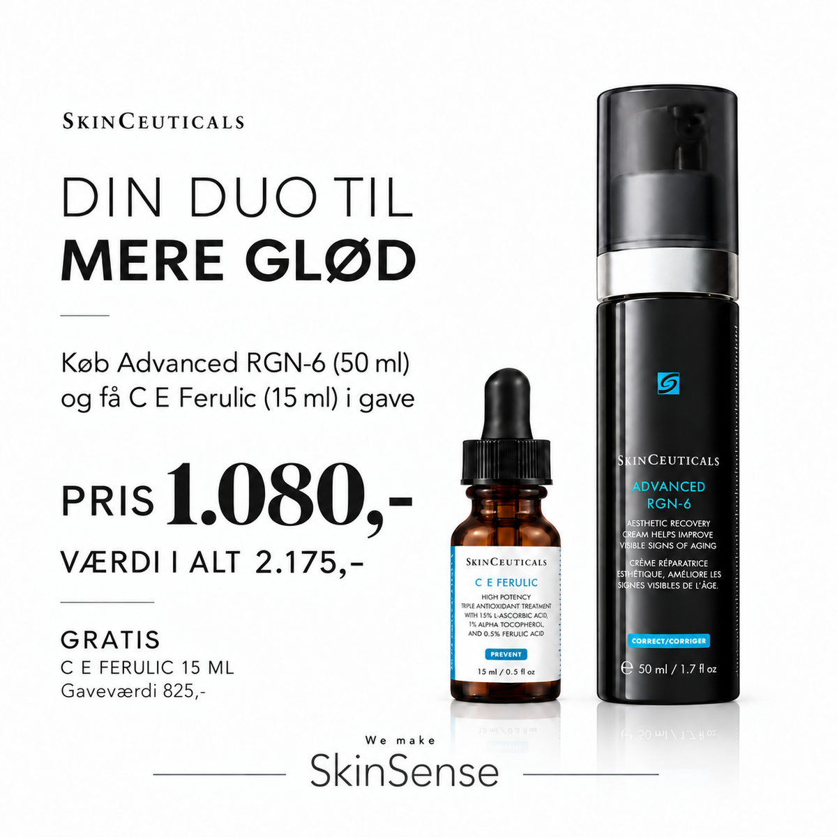 SkinCeuticals Advanced RGN-6 50 ml inkl. 15 CE Ferulic gave