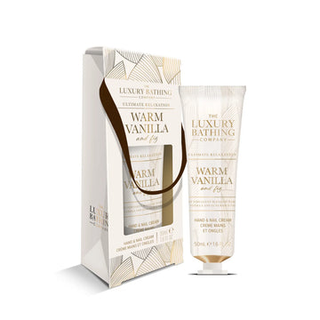 Image of The Luxury Bathing Company Warm Vanilla Hand & Nail Cream 50ml