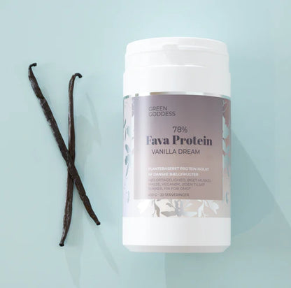 Green Goddess Fava Protein Vanilla Dream 400 gram