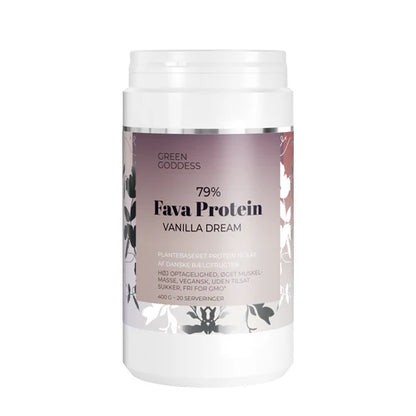 Green Goddess Fava Protein Vanilla Dream 400 gram