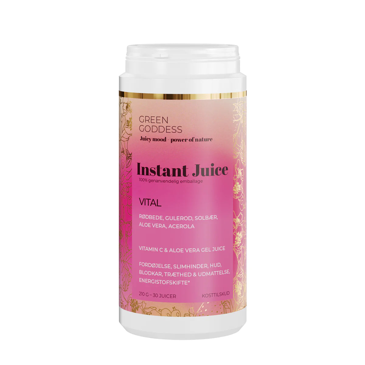Green Goddess Instant Juice VITAL 210 Gram