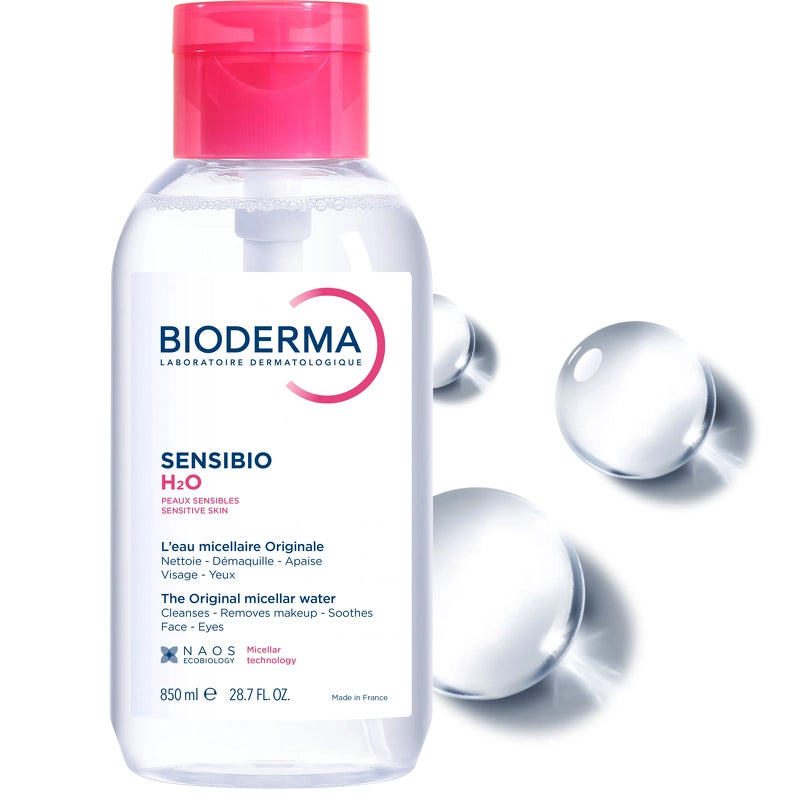 Bioderma Sensibio H2O Michellar Water 850 ml med pumpe