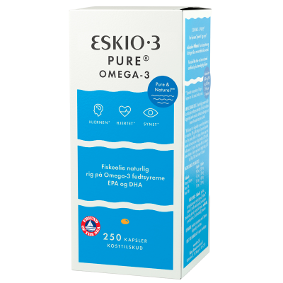 Eskio-3 Pure Omega-3 250 Kapsler