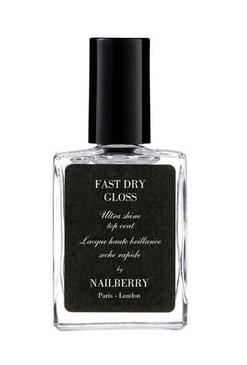 Nailberry Fast Dry Gloss Top Coat 15ml