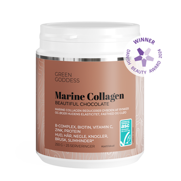 Image of Green Goddess Marine Collagen Beautiful Chocolate 250 gram