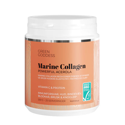 Green Goddess Marine Collagen Powerful Acerola 250 Gram