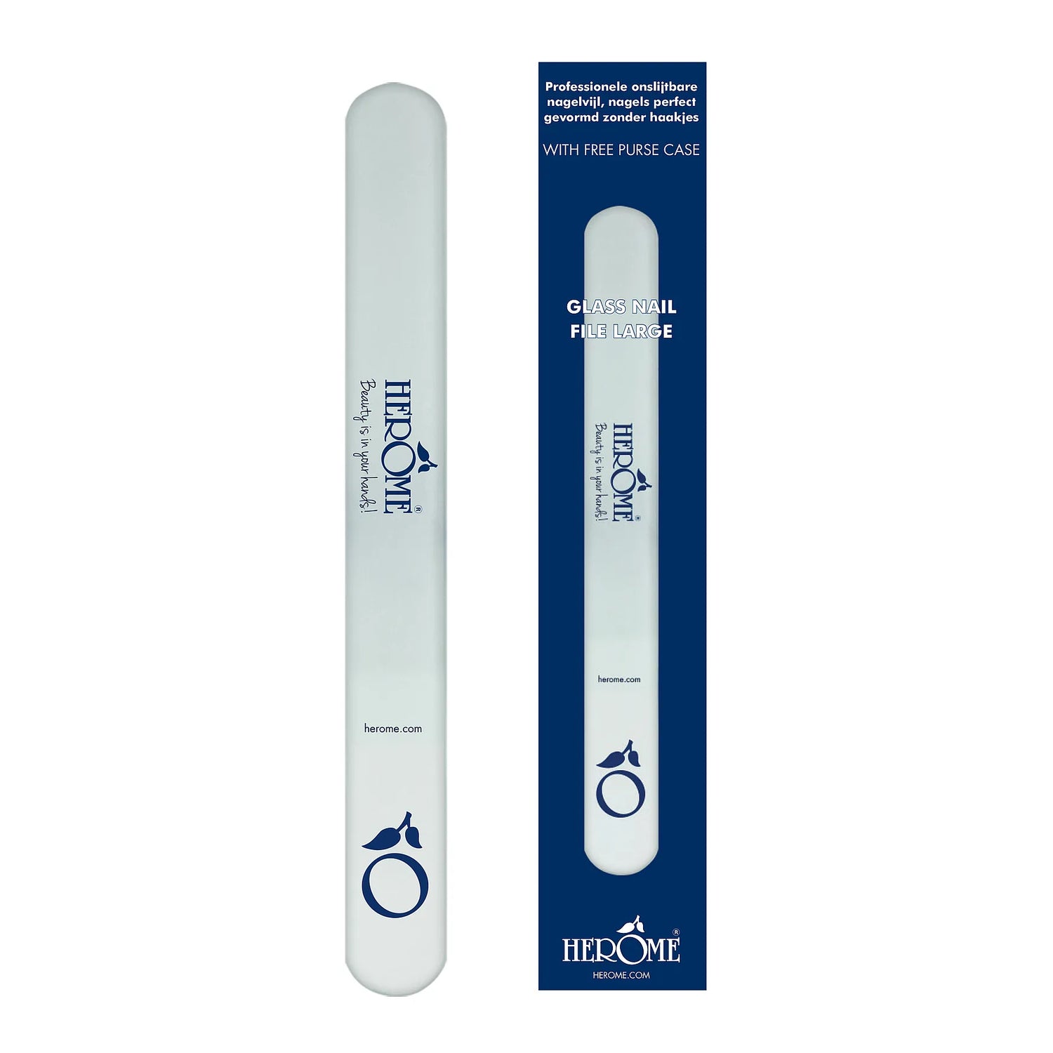 Herôme glass nail file travelsize
