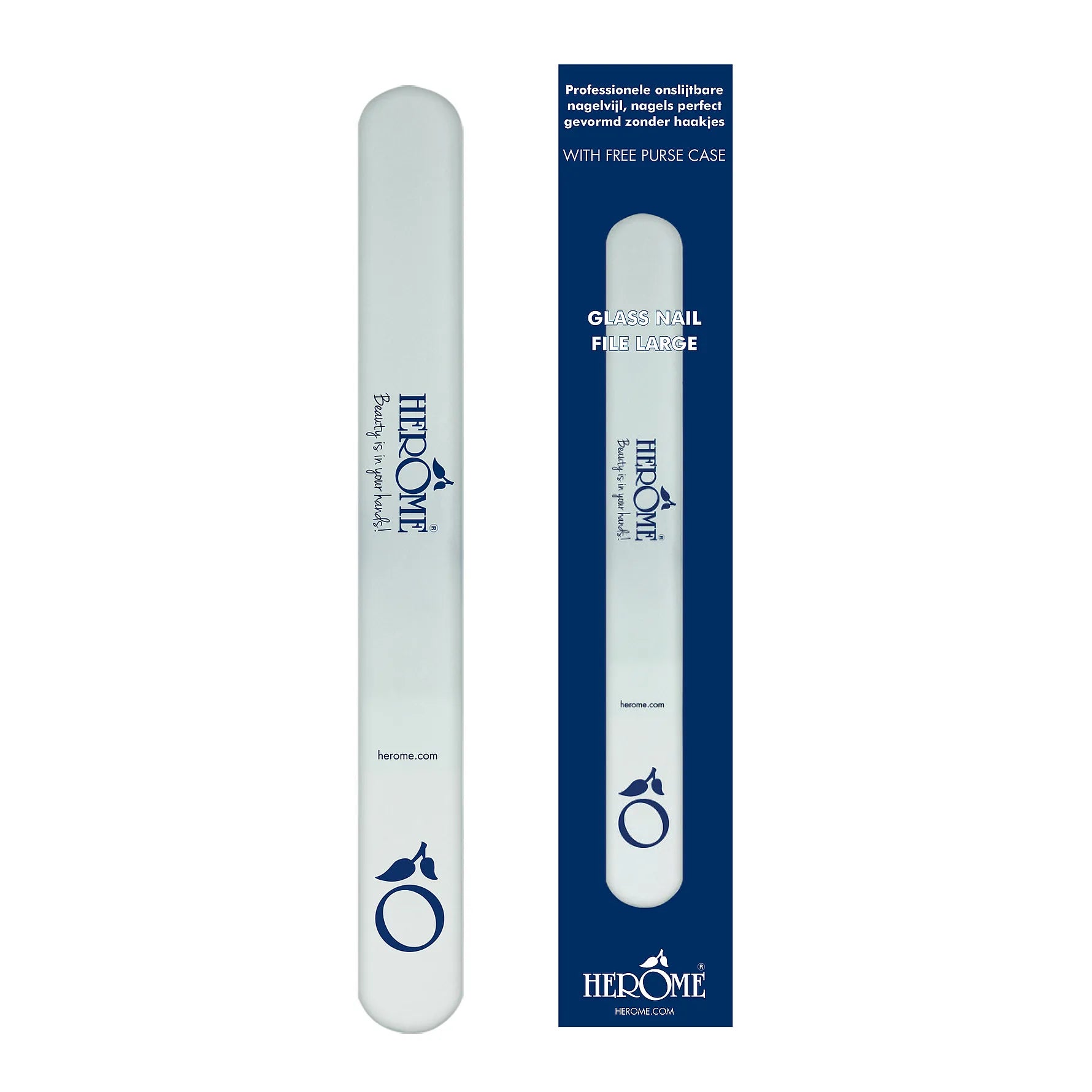 Herôme glass nail file travelsize