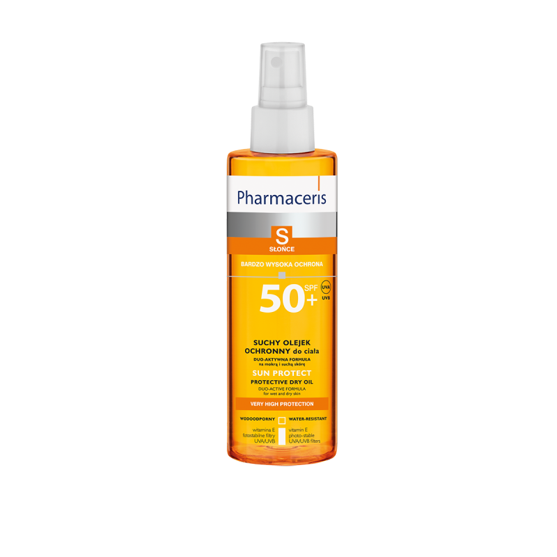 Pharmaceris Sun Protect - Protective Dry Oil SPF50 200 ml.